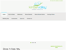 Tablet Screenshot of kinder-valley.com